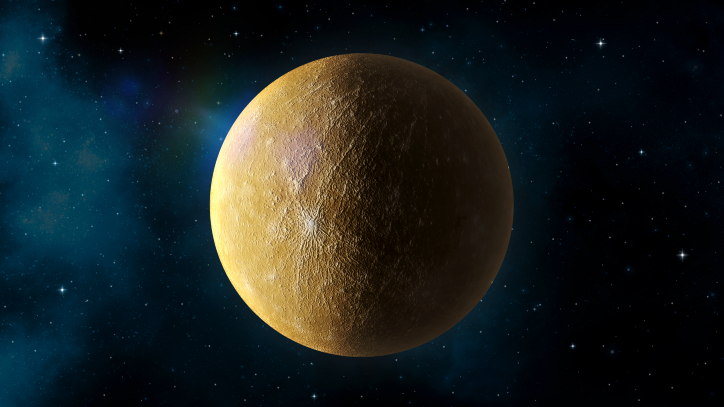 Các mô phỏng máy tính của ông dự đoán rằng những tác động như vậy có thể đã biến đổi khoảng một phần ba lớp vỏ của hành tinh nhỏ bé thành một kho dự trữ kim cương gấp nhiều lần so với Trái đất.