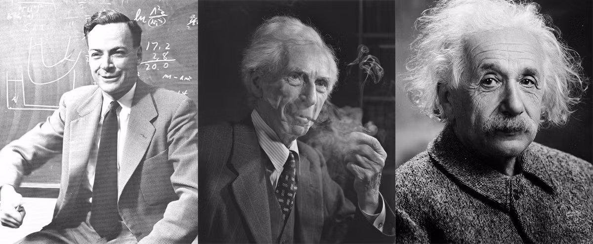 5. Nhiều thiên tài sinh ra trong thế kỷ 19 và 20 nổi tiếng vì tính lộn xộn của mình như Richard Feynman, Albert Einstein, và Bertrand Russell.