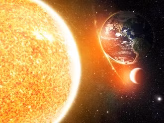 Mặt Trời sẽ không bao giờ đạt tới giai đoạn tổng hợp sắt. Thay vào đó, nó sẽ trở thành sao lùn trắng, một ngôi sao đặc với kích thước tương đương Trái Đất, theo Calmet. Do đó, Trái Đất sẽ không trải qua sự kinh hoàng khi bị hố đen nuốt chửng.