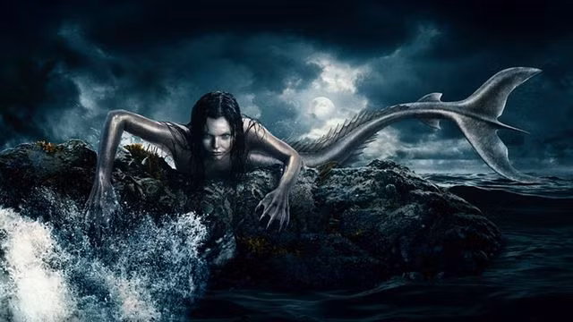 9. Siren. Trong truyện Hy Lạp cổ đại, Siren - nàng tiên với giọng hát huyền bí - là sinh vật với đầu và thân trên của một người phụ nữ còn chân và đuôi là của một con chim.
