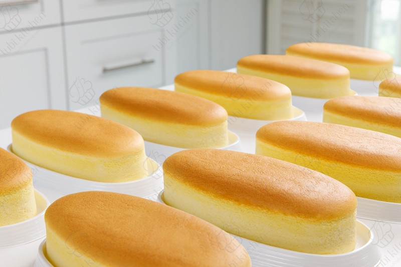 Bánh phô mai souffle, còn được gọi là bánh phô mai nhảy múa, là phiên bản mềm mại nhất trong tất cả các biến thể của bánh phô mai Nhật Bản. Nó nhẹ và mềm mại đến mức có thể lắc lư khi di chuyển.