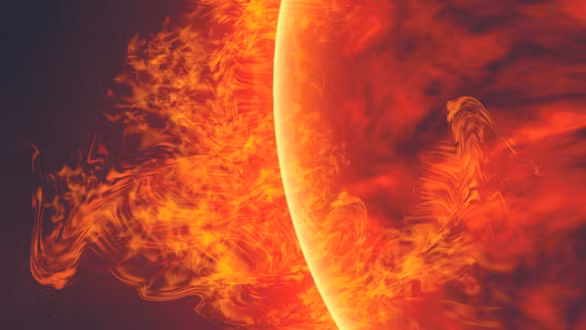 Từ trường xung quanh nó có khả năng làm nổ các vết lóa Mặt Trời cấp M về Trái Đất, có thể gây ra sự cố mất sóng vô tuyến trong thời gian ngắn.