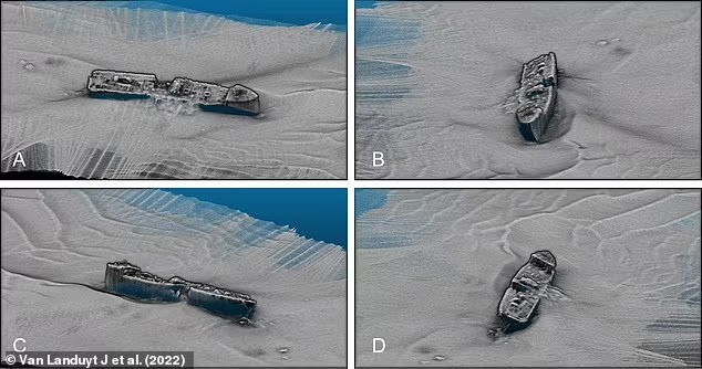 Sau đó học tiến phân tích các mẫu từ vỏ thép của con tàu cũng như lớp trầm tích xung quanh cũng như thu thập mẫu ở một loạt địa điểm xung quanh con tàu theo các hướng và khoảng cách khác nhau để xem mức độ ô nhiễm kéo dài bao xa.