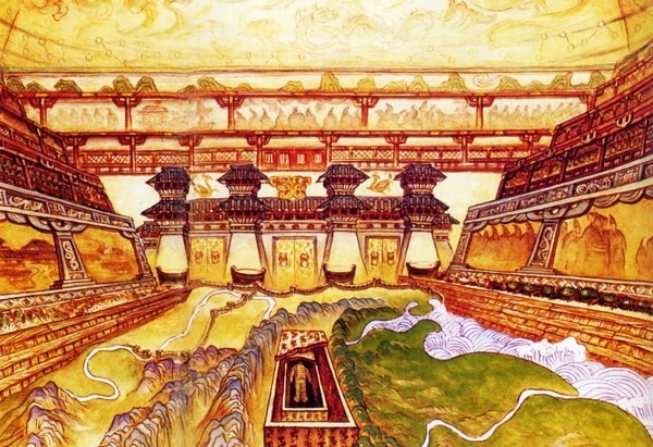 Khu vực lăng mộ Tần Thủy Hoàng được bảo vệ bởi bức tường thành kiên cố, được xây từ tro trắng, đất cát, hoàng thổ, gạo nếp và đinh sắt. Bức tường này chống mưa gió hiệu quả và thậm chí khá vững chắc trước các tác động mạnh như động đất.