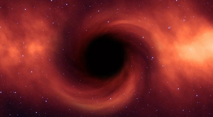 Lỗ đen siêu lớn được nhìn thấy đã phun ra một luồng khí ion hóa khổng lồ, dài 500 năm ánh sáng từ trung tâm của nó với vận tốc khoảng 1,6 triệu km/h, góp phần vào một "cơn bão lửa" về sự hình thành các ngôi sao mới trong một "vườn sao" gần đó.