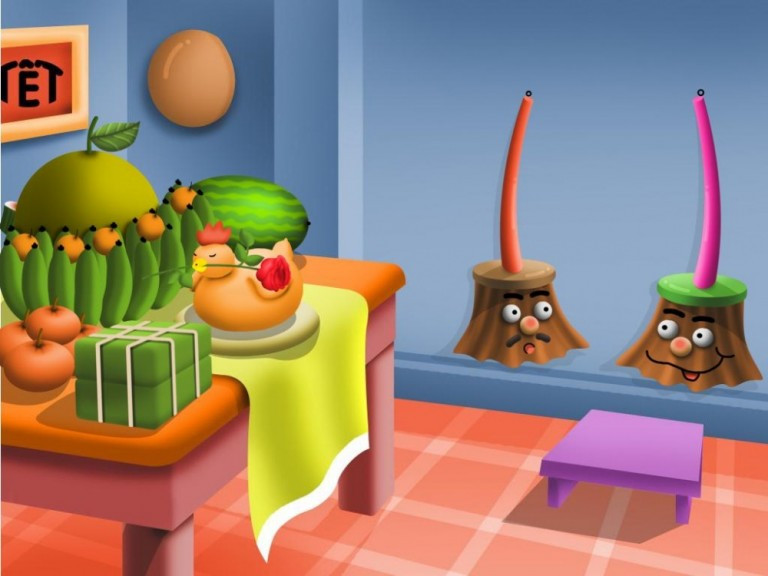 4. Từ nhỏ bạn có được ông bà mình dặn dò Tết không được cầm chổi quét nhà không? Người xưa quan niệm rằng 3 mùng của ngày Tết, những thứ trong nhà điều là tiền tài của cả năm, trong nhà càng nhiều rác tức là năm đó càng thu về nhiều tiền.