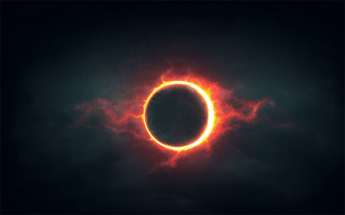 Quầng sáng Mặt trời có thể đạt 1.000.000 độ Kelvin (1.800.000 độ F) tại điểm nóng nhất, trong khi bề mặt của nó vào khoảng 6.000 độ Kelvin (10.340 độ F).