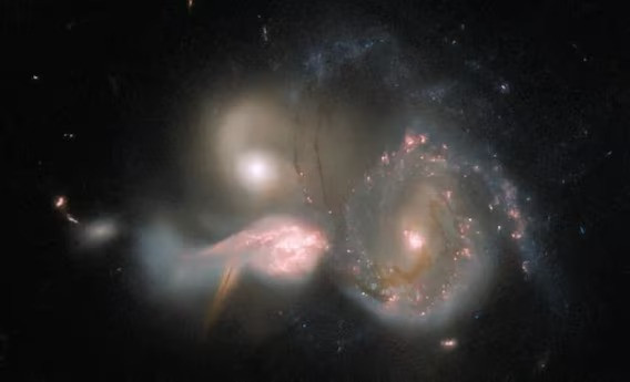 Hình ảnh mới của Kính viễn vọng Không gian Hubble là một phần của cuộc điều tra về nguồn gốc của các thiên hà lớn nhất, nặng nhất và sáng nhất trong vũ trụ, mà các nhà thiên văn học gọi là Cụm thiên hà sáng nhất (BCG).