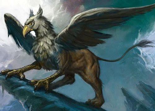 3. Điểu sư. Con vật huyền thoại bắt nguồn từ vùng Trung Á khoảng 500 năm TCN. Nó có phần thân trên của đại bàng, nhưng phần thân dưới lại hệt như một con sư tử.