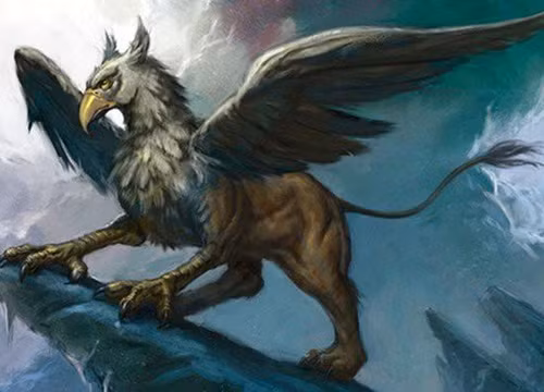 3. Điểu sư. Con vật huyền thoại bắt nguồn từ vùng Trung Á khoảng 500 năm TCN. Nó có phần thân trên của đại bàng, nhưng phần thân dưới lại hệt như một con sư tử.