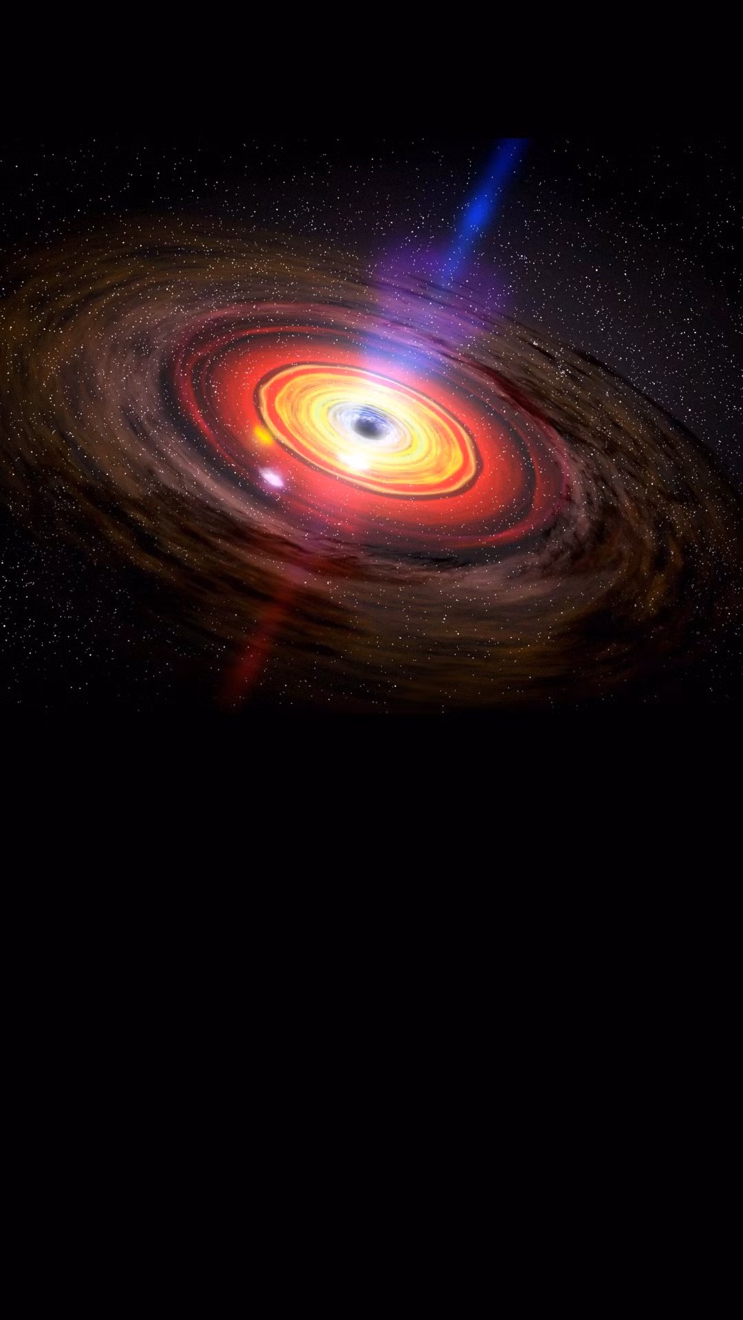 Hầu hết các thiên hà lớn đều chứa các lỗ đen siêu lớn ở trung tâm của chúng. Các lỗ đen siêu lớn đang hoạt động thường phóng ra các tia vật chất ở tốc độ cao, có thể được coi là các vệt sáng bề ngoài giống với vệt sáng mà các nhà nghiên cứu đã phát hiện. Chúng được gọi là máy bay phản lực vật lý thiên văn.