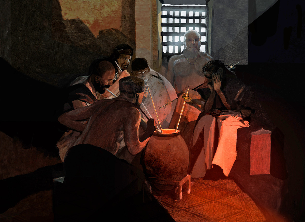 Các nhà nghiên cứu phát hiện bộ ống hút cùng một vò bia ở Maikop kurgan, một nghĩa trang tiền sử ở phía bắc Caucasus, Nga. Chiếc bình lớn đến mức đủ để chứa lượng bia cho 8 người, mỗi người khoảng 4 lít.