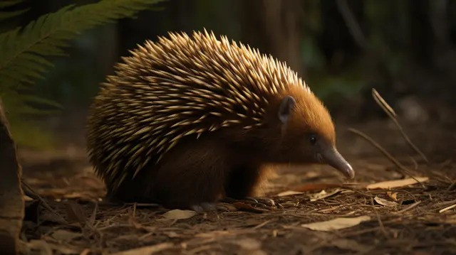 2. Thú lông nhím. Thú lông nhím có cơ thể tròn cùng bộ lông nhiều gai nhọn như lông nhím. Tuy nhiên, điều làm chúng trở nên kỳ lạ chính là việc chúng sở hữu tới 4 đầu dương vật.