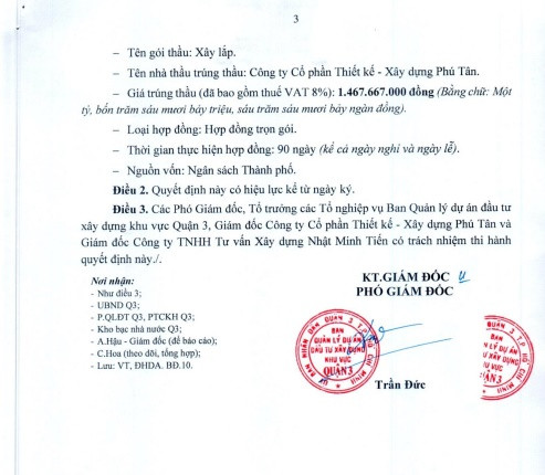 TP. HCM: Duy nhất Cty Phú Tân dự 2 gói thầu tại Quận 3 - Hình 4 TP. HCM: Duy nhat Cty Phu Tan du 2 goi thau tai Quan 3-Hinh-4