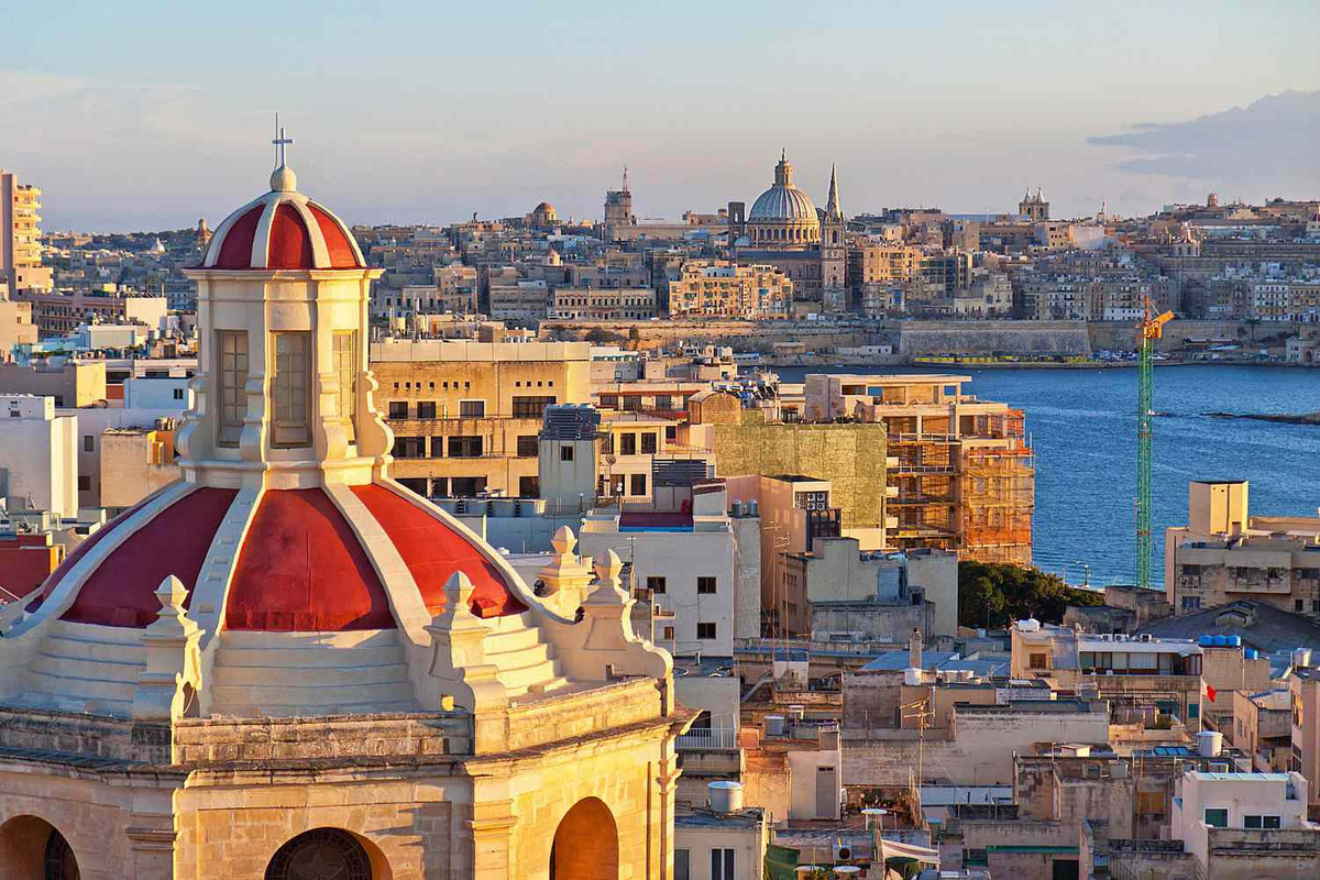 4. Malta: Là một quốc đảo nhỏ ở Địa Trung Hải. Với đặc điểm địa hình, quốc gia này khó bị xâm chiếm, bởi việc tấn công bằng đường bộ hay đường biển đều vô cùng tốn kém và khó khăn. Ảnh: TC.