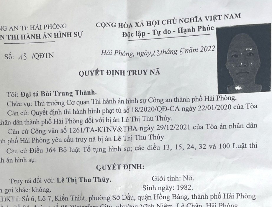 Hải Phòng: Hiệu trưởng một trường tiểu học bị bắt khi đang trốn nã Hai Phong: Hieu truong mot truong tieu hoc bi bat khi dang tron na
