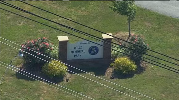 Công viên Wills Memorial ở thị trấn La Plata, bang Maryland, Mỹ