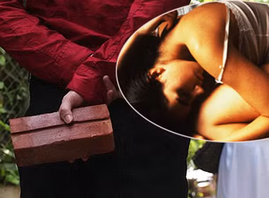 Tuy nhiên, khi người yêu không đồng ý đi nhà nghỉ cùng, hung thủ Nguyễn Quang M. đã dùng dây lưng siết cổ người yêu, rồi dùng gạch đập vào đầu nạn nhân gây tử vong. Thú tính nổi lên, hung thủ tiếp tục thực hiện hành vi dâm ô với xác nạn nhân. Sau đó, gã thiếu niên ung dung lấy điện thoại và tiền của bạn gái rồi dùng cây, gạch che xác chết.