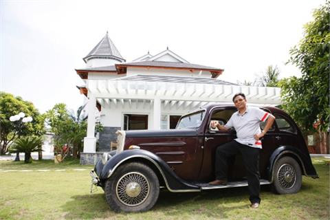 Cơ ngơi của đại gia Thanh Hóa được thiết kế theo phong cách Châu Âu sang trọng, tinh tế.