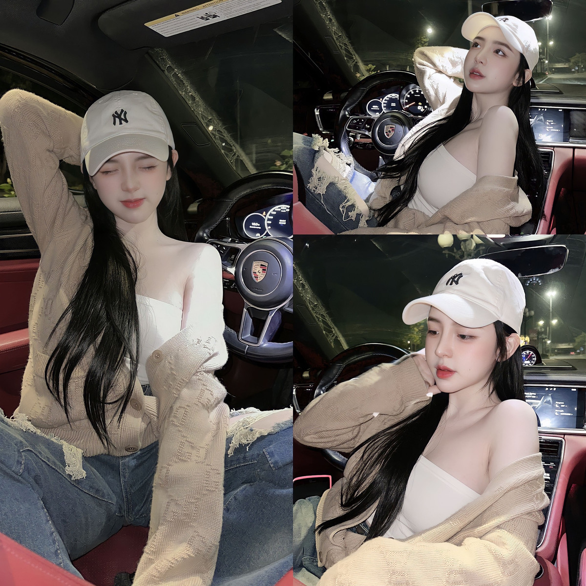 "Hot girl tiểu học" thường xuyên xuất hiện trong những bộ váy áo bó sát, cắt xẻ khoe đường cong cơ thể.