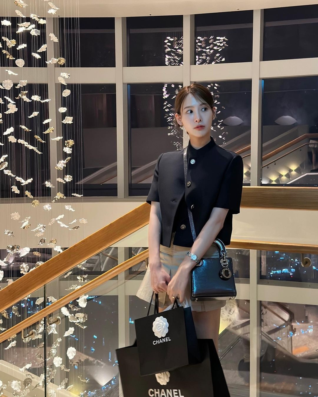 Trên mạng xã hội, Lee Na Yeon thường chia sẻ khoảnh khắc đời thường.