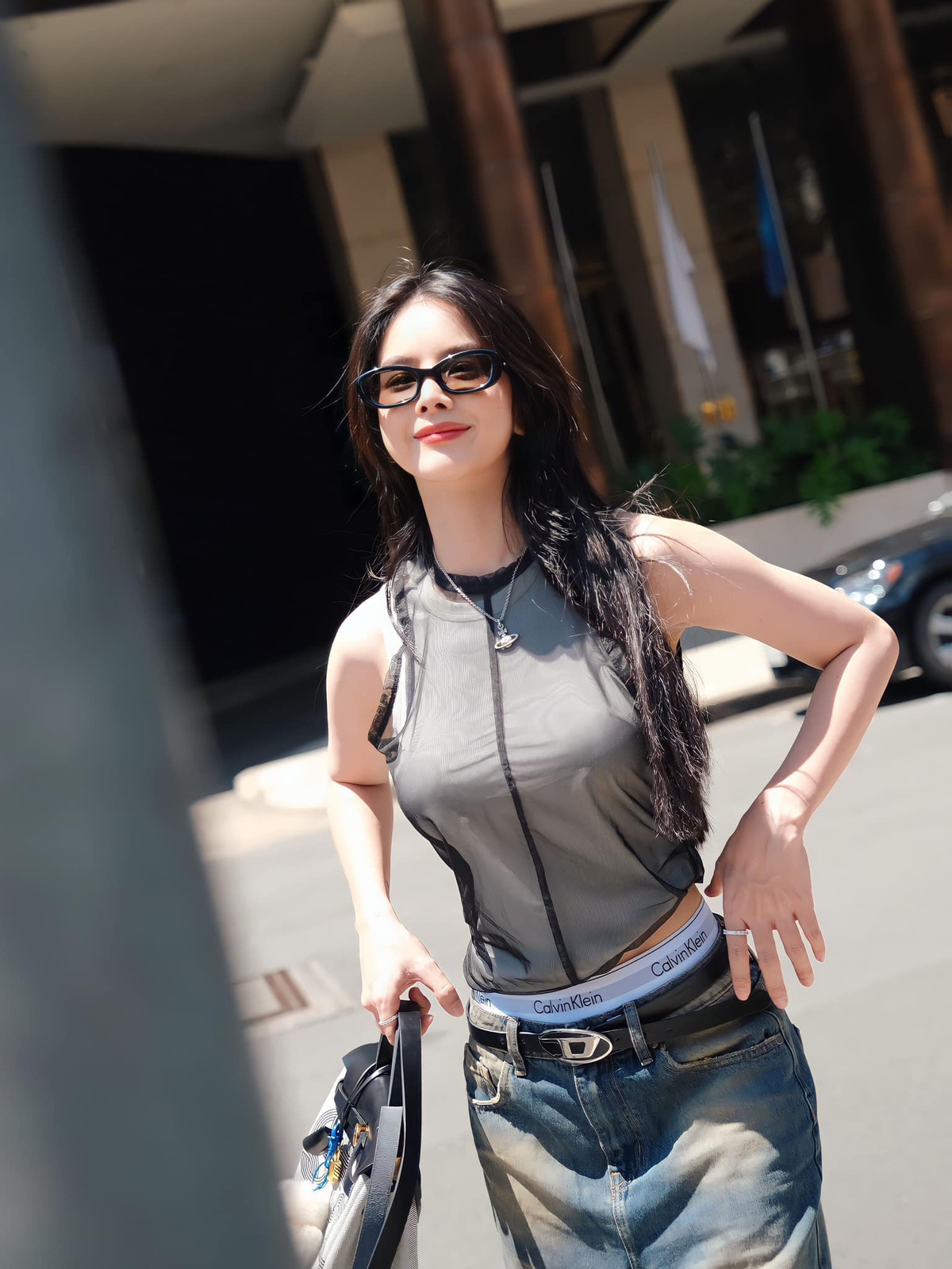 Nhiều bình luận cho rằng, cô thực sự phù hợp với phong cách này.