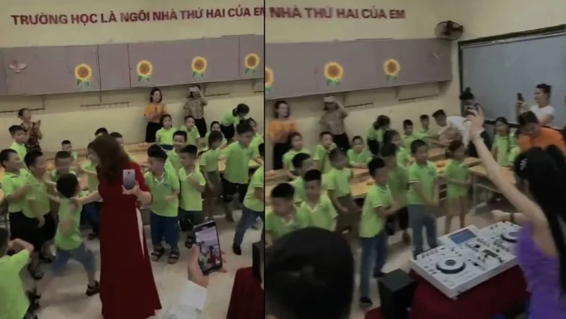 Phu huynh thue DJ mung cac be nghi he, netizen tranh cai-Hinh-2