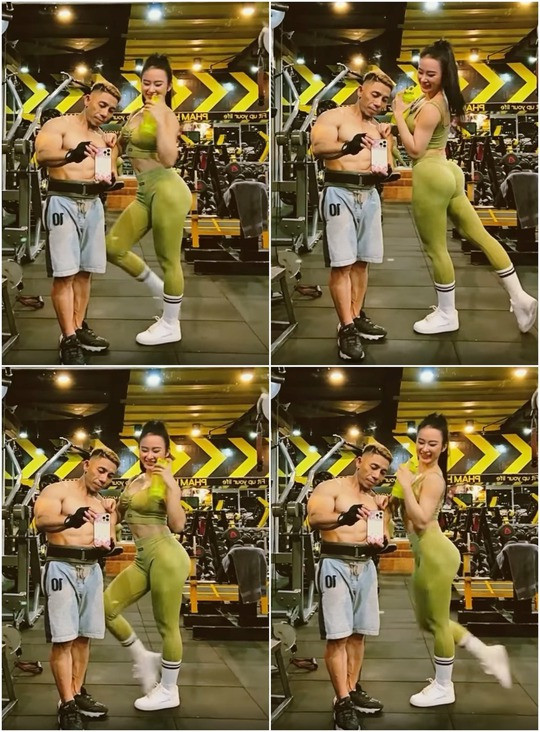 Có những bộ ảnh cô diện chiếc áo yếm để lộ quá nhiều vai vì bắp tay của cô nàng đã tạo một cảm giác khá thô cứng đối với sự mềm mại, nhẹ nhàng của áo yếm.