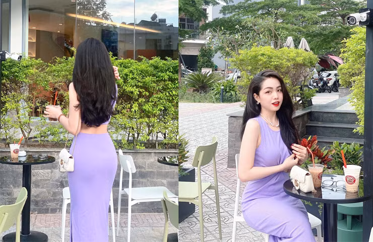 Trên trang cá nhân, cô thường xuyên đăng tải những hình ảnh diện trang phục gợi cảm, đặc biệt là váy/áo tôn vòng 1, khai thác vẻ đẹp hình thể tối đa.