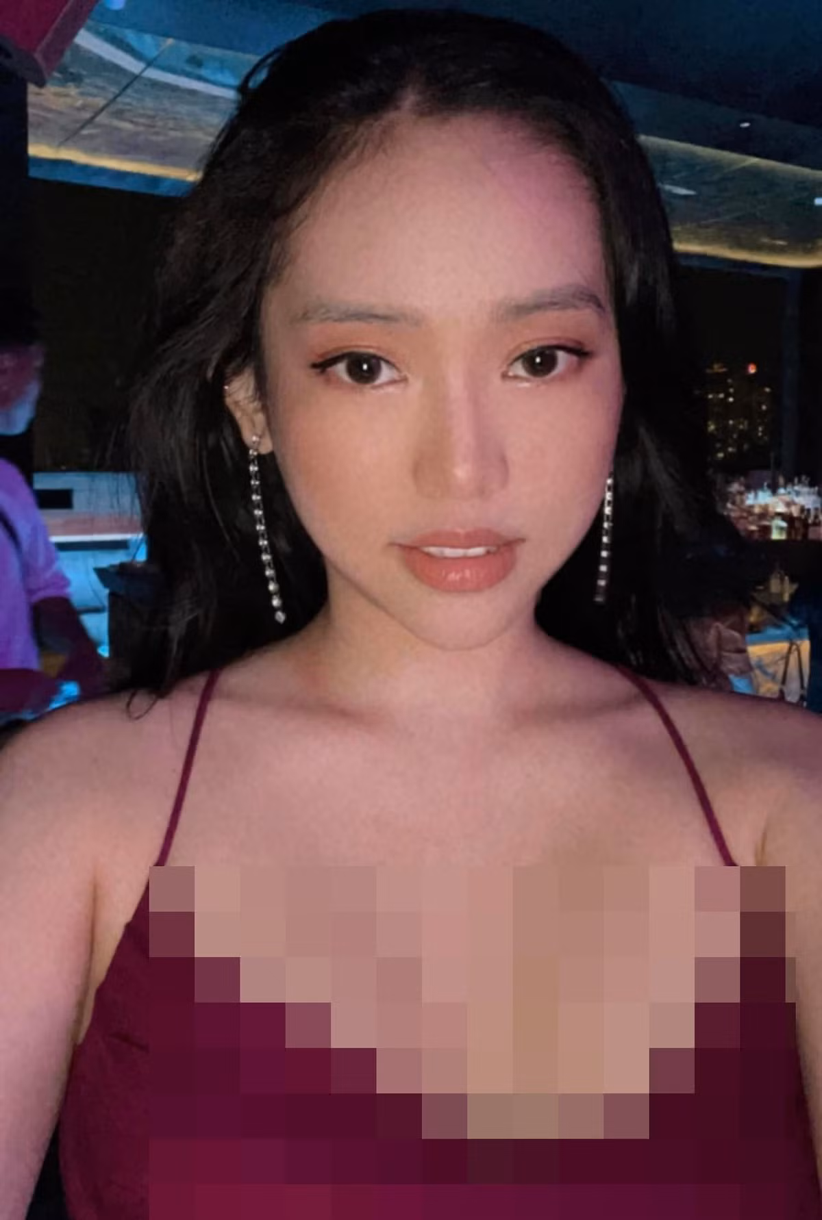 Trên trang cá nhân, cô nàng ít chia sẻ hình ảnh bản thân, chủ yếu đăng tải về các món ăn, bữa ăn giữ dáng.