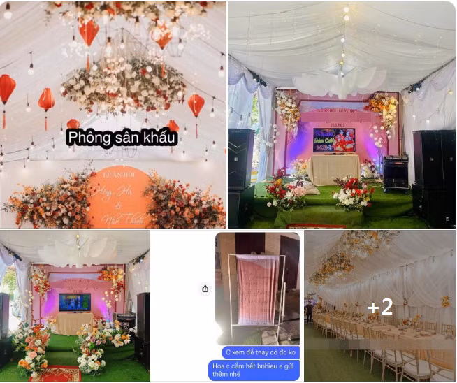 Mới đây, cư dân mạng xôn xao bàn tán sự việc một cô dâu lên tiếng tố đội ngũ rạp cưới gửi ảnh một đằng nhưng đến lúc dựng lên một nẻo.