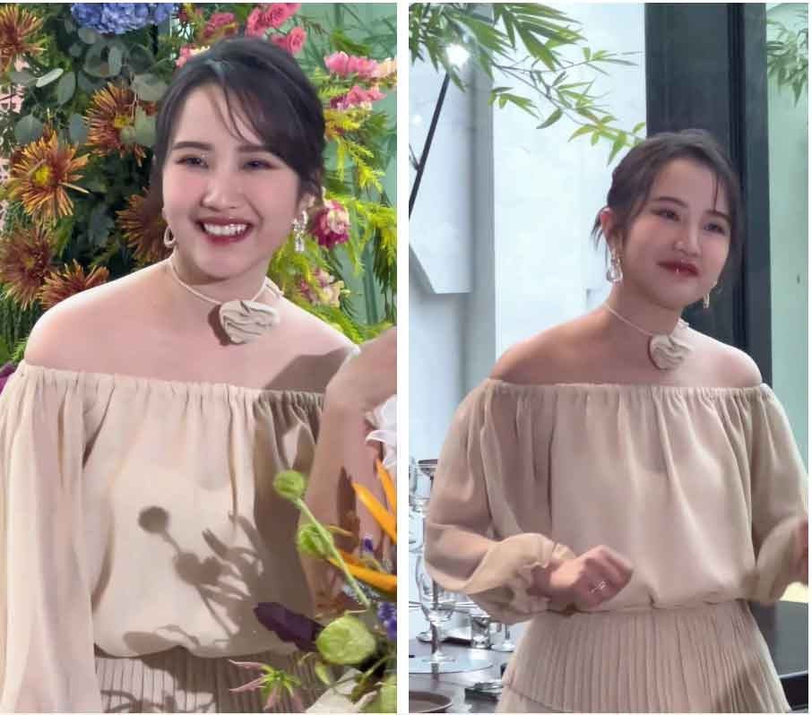 Mới đây hình ảnh của tiểu thư Sài thành Primmy Trương tại đám cưới một người bạn thân đã khiến cư dân mạng chú ý.