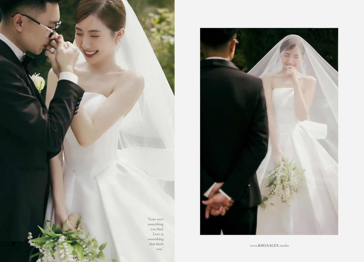 "Vì người ta lì xì lấy may chẳng nhẽ mình không nhắn tin cho người ta. Mãi cho đến một khoảng thời gian sau khi mình chia tay người yêu cũ, mình mới bắt đầu nói chuyện với chồng mình bây giờ rồi dần dần quen nhau”, Huyền nói về cách làm quen, lấy lòng của ông xã.