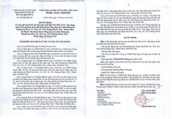 BR-VT: Khong co doi thu, Cty Minh Tuan trung goi lam duong GTNT tai Xuyen Moc-Hinh-3