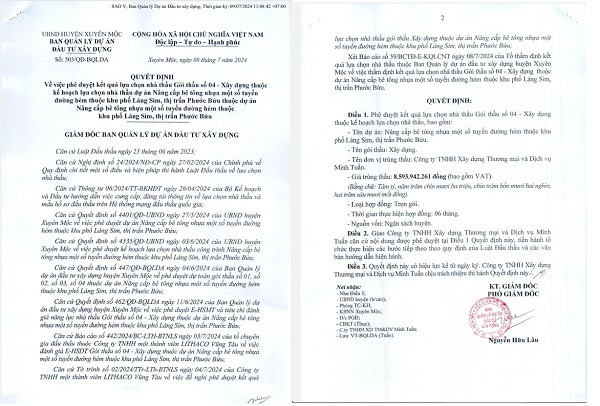 BR-VT: Khong co doi thu, Cty Minh Tuan trung goi lam duong GTNT tai Xuyen Moc-Hinh-2