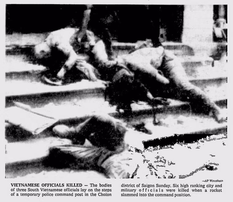 Vụ nã rocket vào binh lính Sài Gòn của quân đội Mỹ ở Sài Gòn năm 1968 được coi là sự cố bắn nhầm đồng minh nghiêm trọng nhất thời kỳ chiến tranh Việt Nam.