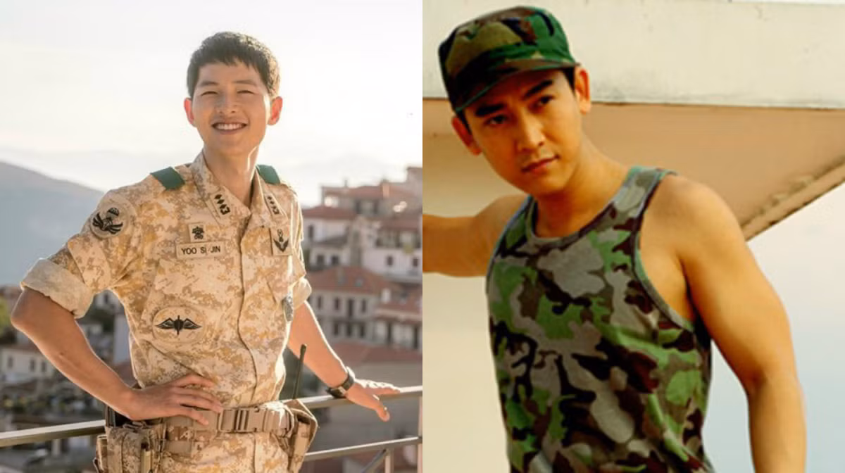 Trong trang phục quân nhân, họ vô cùng phong trần và rất bảnh bao.