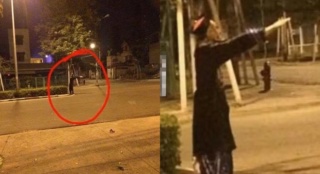 Hoang hot phat hien “ma ca tung” dung giua duong o Binh Duong