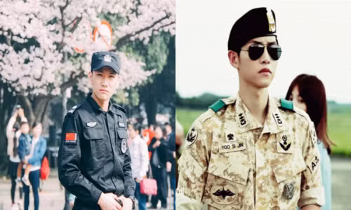 Với tốc độ lan truyền nhanh chóng mặt, ngay lập tức các bức ảnh của chàng soái ca bảo vệ được dân mạng đua nhau chia sẻ. Hưởng ứng theo cơn sốt của phim Hậu duệ mặt trời, nhiều fan nữ đã ghép ảnh và so sánh hot boy bảo vệ đẹp trai ngang ngửa nam diễn viên Song Jong Ki.