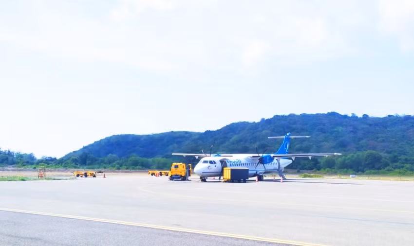 Sân bay Nhân Cơ đón chuyến bay thương mại: UBND tỉnh Đắk Nông vừa có văn bản gửi Bộ GTVT và Bộ Quốc phòng đề nghị đưa sân bay Nhân Cơ vào quy hoạch sân bay chuyên dùng quốc phòng kết hợp dân sự. (Nguồn: PLO)