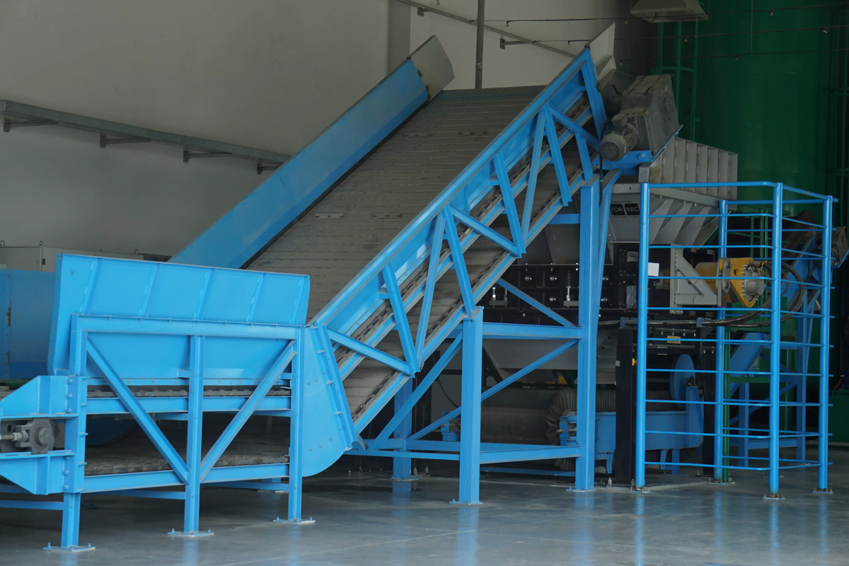 Máy xay rác được đặt ở khu nhà riêng.