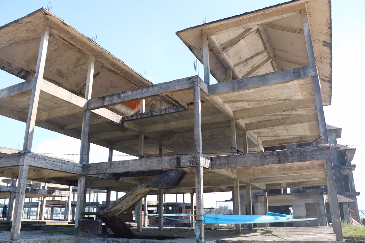 Canh hoang tan Du an Khu do thi nghi duong Vinconstec – Hue