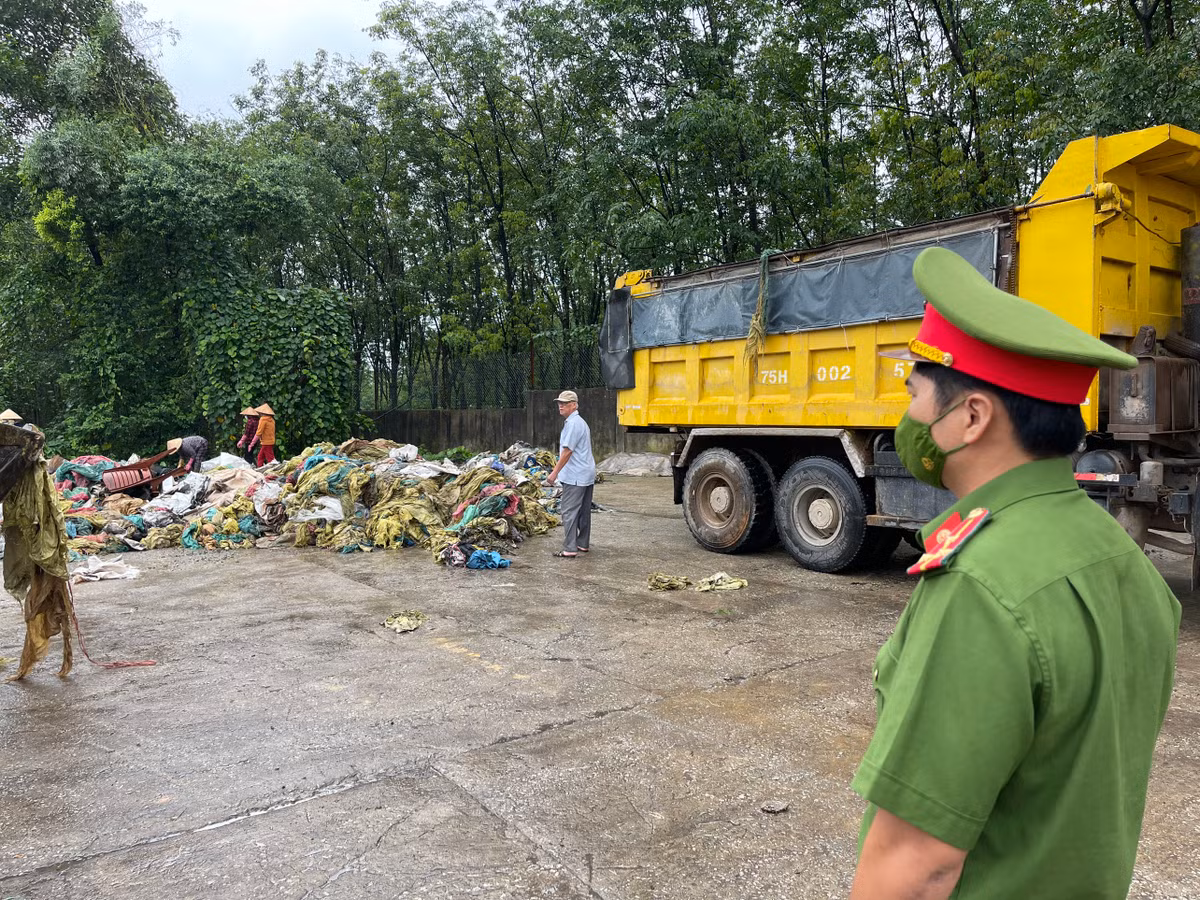 Hiện Phòng Cảnh sát môi trường Công an tỉnh Thừa Thiên Huế đang tiếp tục xác minh, củng cố hồ sơ để xử lý vi phạm đối với công ty này