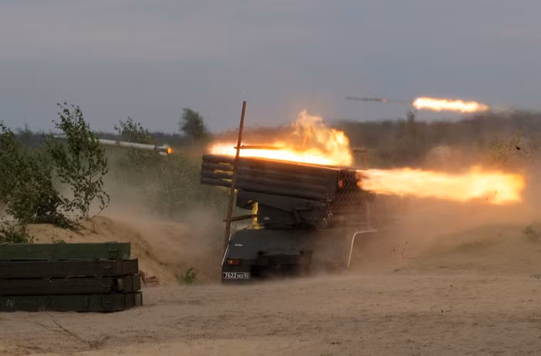 Tuy nhiên cũng chỉ có chừng 1.200 khẩu pháo phản lực trực chiến, chiếm số đông là loại BM-21 Grad.