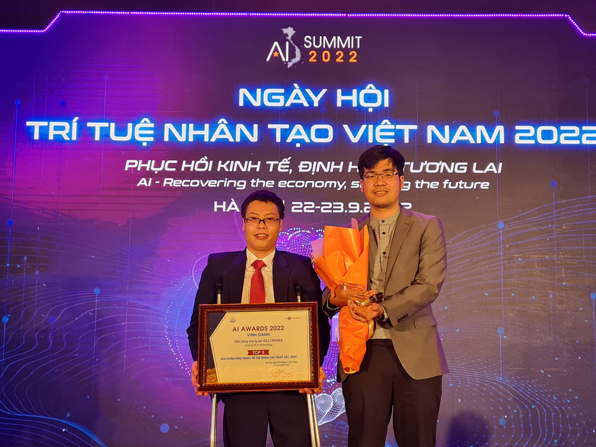 Top 5 Giai thuong AI: “Neu kho khong lam thi mai gia cong cho quoc te