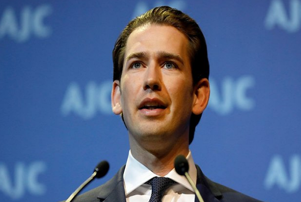 Ngoài sự nghiệp chính trị đáng nể, Thủ tướng Áo Sebastian Kurz còn gây ấn tượng đặc biệt bởi vẻ ngoài điển trai của mình. Ảnh: EPA.