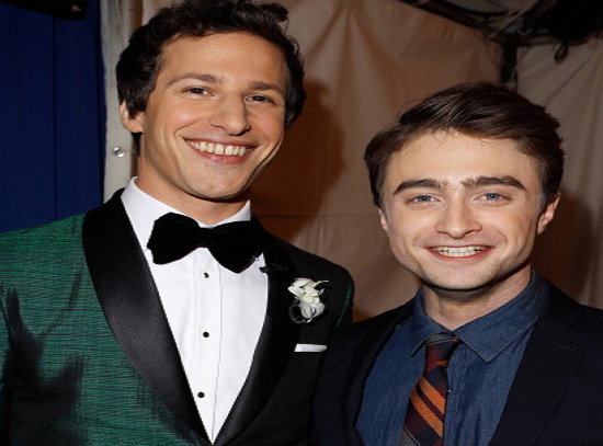 Tuy nhiên, đây mới thực sự là Andy Samberg và Daniel Radcliffe.