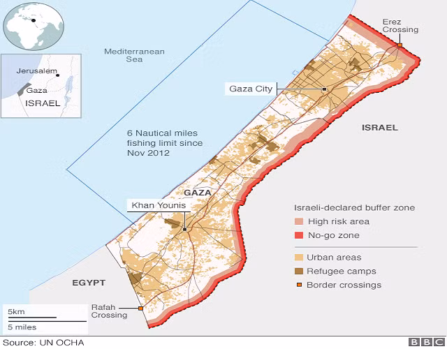 Tan muc cuoc song u am cua nguoi Palestine o Dai Gaza