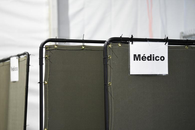 Còn đây là khu y tế.