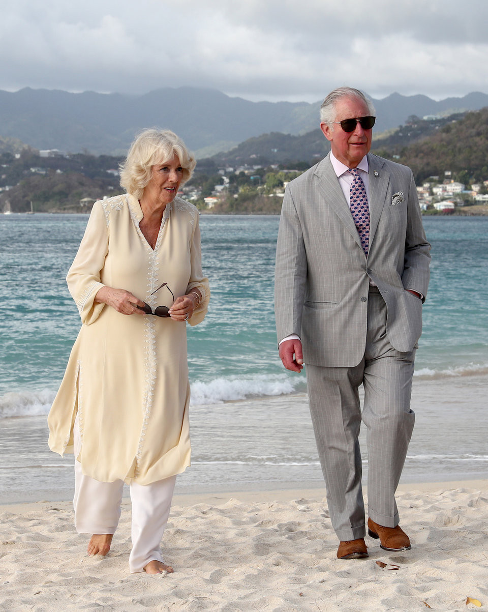 Thái tử Charles và Công nương Camilla thăm vùng Caribe tháng 3/2019. Họ dành nhiều thời gian để thưởng thức cảnh đẹp nơi đây.